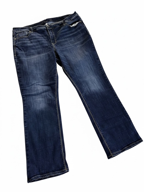 Seven7 Denim - Seven7 Women’s Bootcut Jeans Dark Wash Stretch Denim Mid Rise Size 24